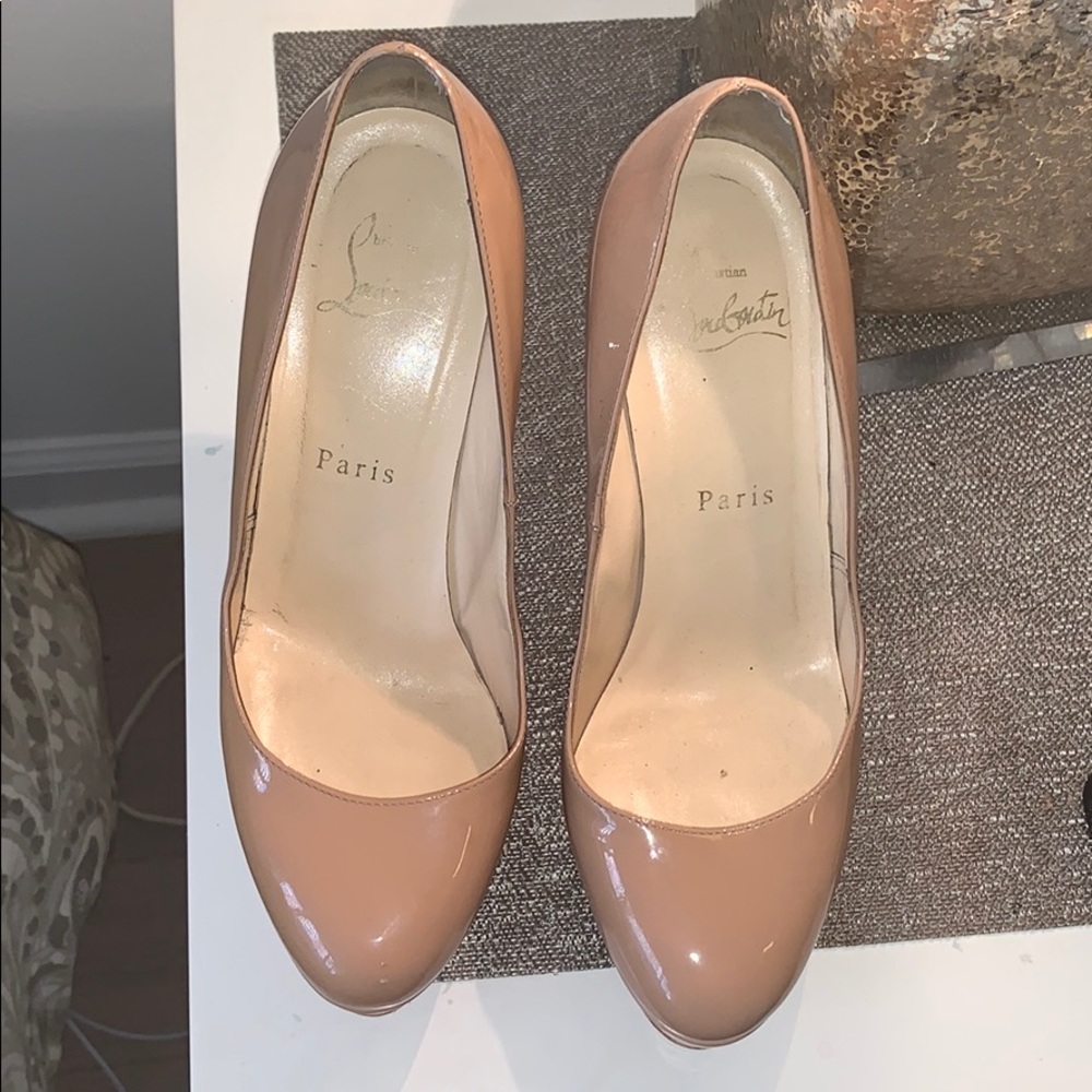 Christian Loubouton Bianca Platform heels